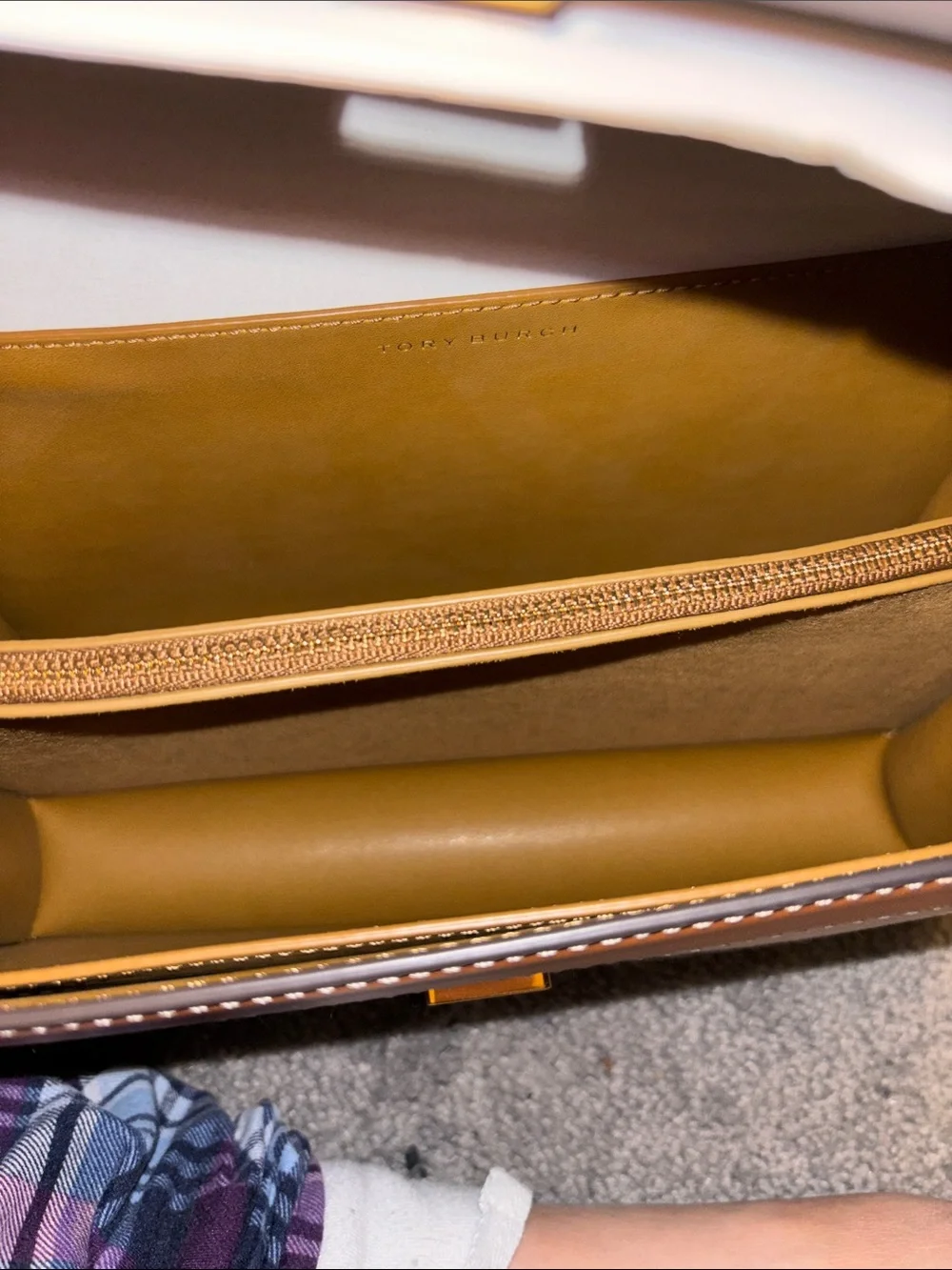 Tory Burch Canvas Shoulder Bag!
